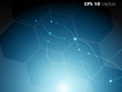 Blue abstract background