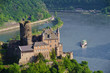 Burg Katz und der Rhein Burg Katz und der Rhein
