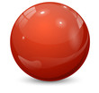 Vektor: Red Glass Ball Red Glass Ball