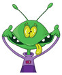 crazy alien