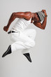 Young dancer jumping