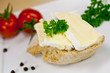 Baguette mit Käse