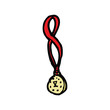 gold medal cartoon