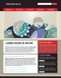 Editable web site template