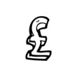 pound symbol drawing
