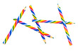 group pencil