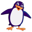 Cheerful penguin
