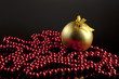 Gold Christmas Ball