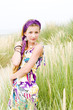 Photo: Model girl on the beach Model girl on the beach