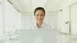 Video: Asian Businesswoman on a Laptop Asian Businesswoman on a Laptop