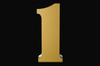 The number 1