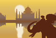 Vector: Taj Mahal vector wallpaper Taj Mahal vector wallpaper