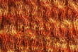 Close-up of manually knitted cloth Close-up of manually knitted cloth