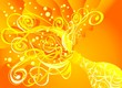 Abstract New Year's background of carbonated drink Abstract New Year's background of carbonated drink