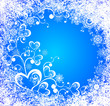 Christmas hearts, celebration background Christmas hearts, celebration background