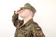 Die Hand zum Flaggengruß