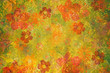 abstract floral grunge background