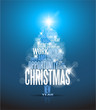 Abstract christmas card