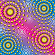 Riotous Ripples  (motion illusion)