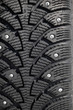 Winter wheel with thorns