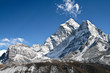 Ama Dablam hory, ledovce Khumbu, Nepál