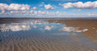 Ebbe im Wattenmeer