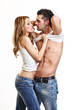 woman help taking clothes off