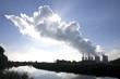 cooling towers on a power staion cooling towers on a power staion