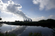 cooling towers on a power staion