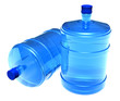 Set of big bottles of water Set of big bottles of water