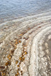 Salzablagerungen im Toten Meer