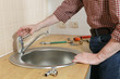 Kitchen tap installation