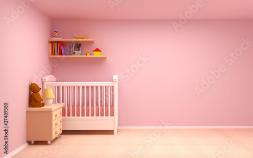 Illustration: baby room baby room
