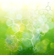 ecology background: chemical formulas ecology background: chemical formulas