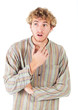 Blonde young man