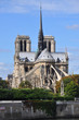Notre Dame de Paris sur l'Ile de la Cité
