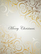 Christmas floral  background