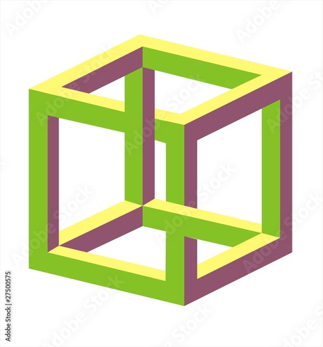 Illustration: optical illusion optical illusion