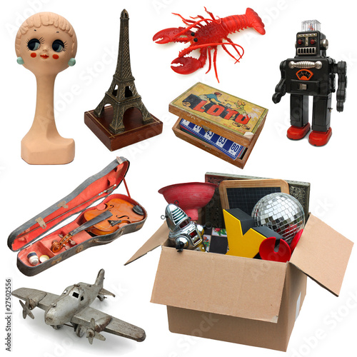 Photo: Marché aux puces - Objets 2/3 Marché aux puces - Objets 2/3