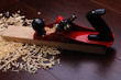 Shavings of wood
