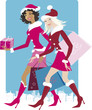 Christmas shopping Christmas shopping
