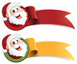 Santa Claus Christmas Web Ribbon Santa Claus Christmas Web Ribbon