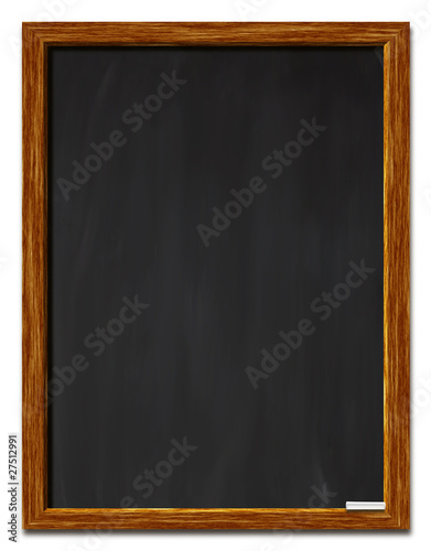 Illustration: Blank Chalkboard Blank Chalkboard