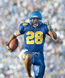Foto: Football player in game action Football player in game action