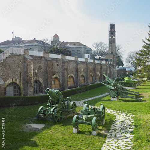 Photo: military technique, fortress Kalemegdan, Belgrade, Serbia military technique, fortress Kalemegdan, Belgrade, Serbia