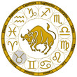 Illustration: Tierkreiszeichen - Stier Tierkreiszeichen - Stier
