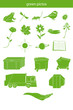 icônes environnement, écologie