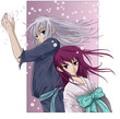 Spring guard with princess - Anime style Spring guard with princess - Anime style