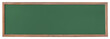 Wide green  blackboard cutout