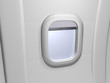white airplane window